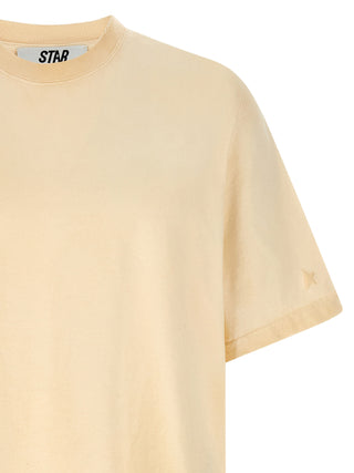 Beige Cotton T-Shirt