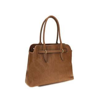 Brown Calf Leather Bos Taurus Shoulder Bag