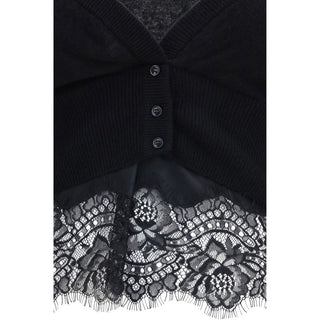 Black Cashmere Cardigan