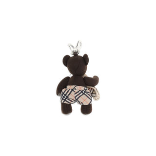 Brown Wool Oves Aries Keychain