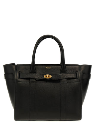 Black Calfskin Tote Bag