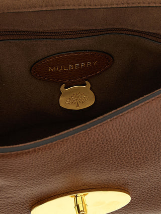 Brown Bovine Leather Shoulder Bag