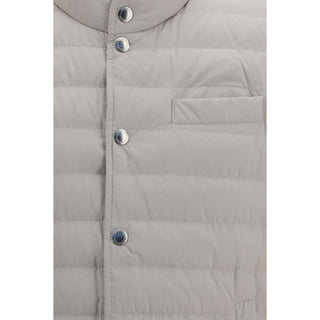 White Polyester Coat