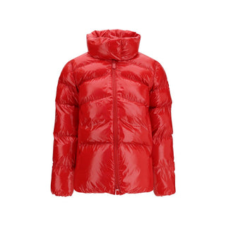 Multicolor Polyamide Full-Length Jacket