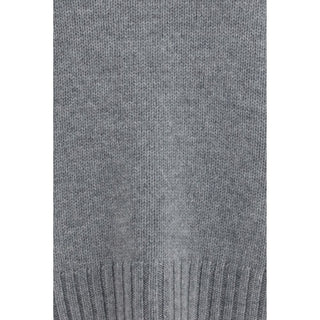 Gray Cashmere Turtleneck