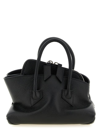 Black Bovine Leather Handbag