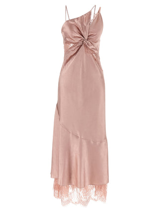 Multicolor Acetate Long Dress
