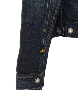 Blue Cotton Denim Jacket