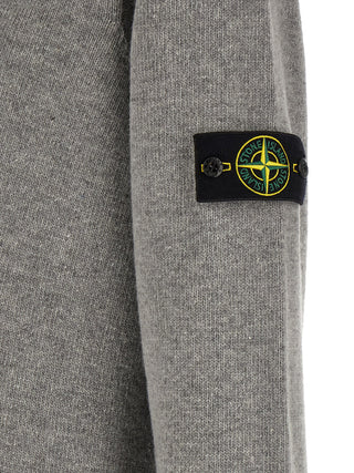 Gray Virgin Wool Cardigan