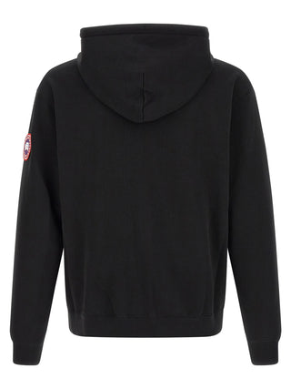 Black Cotton Sweatshirt