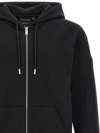 Black Cotton Sweatshirt
