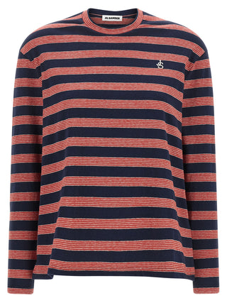 Multicolor Cotton Long Sleeve T-Shirt