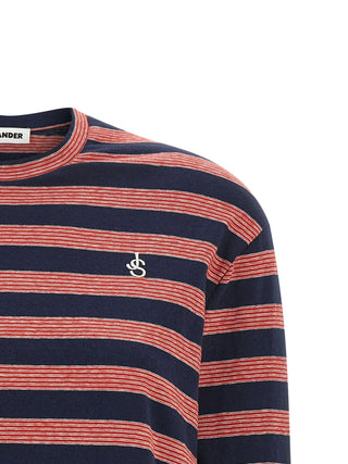 Multicolor Cotton Long Sleeve T-Shirt