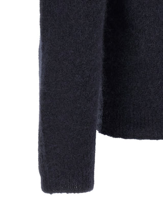 Blue Cashmere Polo Shirt