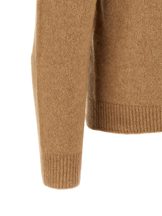 Beige Wool Cardigan
