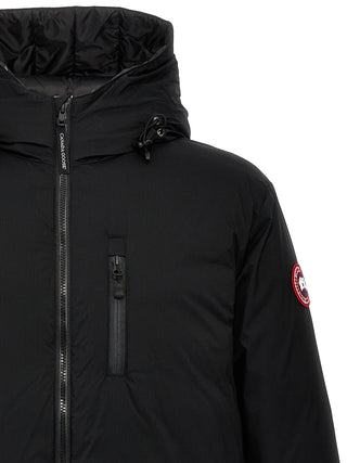 Black Polyester Shell Jacket