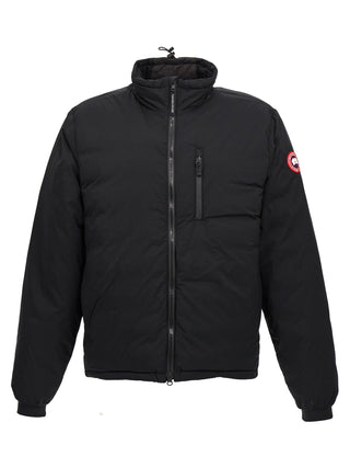 Black Polyester Shell Jacket