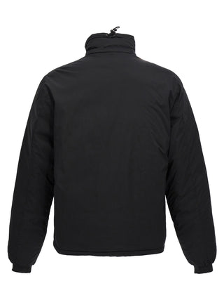 Black Polyester Shell Jacket
