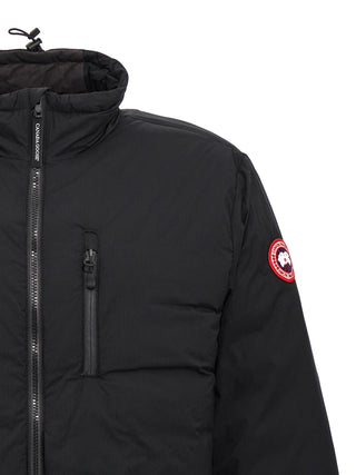 Black Polyester Shell Jacket