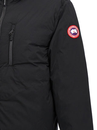 Black Polyester Shell Jacket