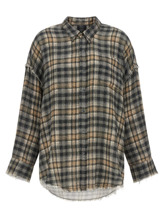 Gray Cotton Blouse