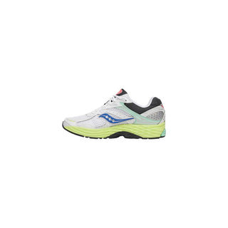 White Synthetic Athletic Sneakers