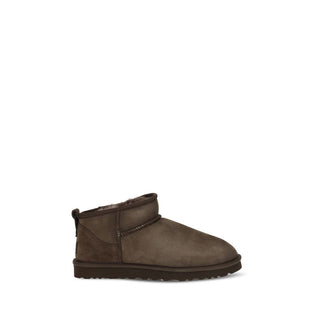 Brown Leather Ankle Boots