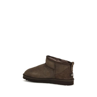 Brown Leather Ankle Boots
