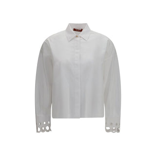 White Cotton Dress Shirt