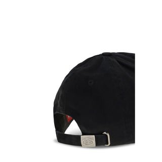 Black Cotton Cap (Baseball Hat)