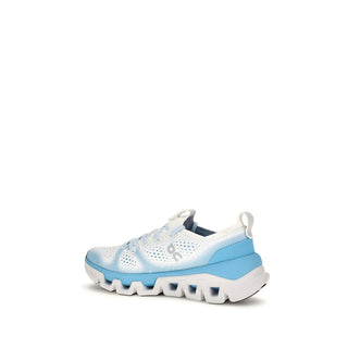 Blue Fabric Athletic Sneakers