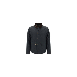 Black Cotton Full-Length Jacket