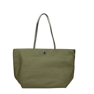 Green Fabric Shoulder Bag