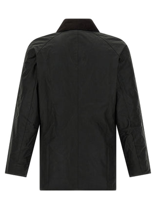Bicolor Cotton Shell Jacket