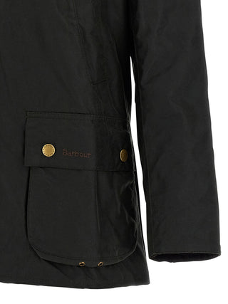 Bicolor Cotton Shell Jacket