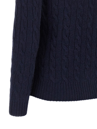 Blue Wool Cardigan