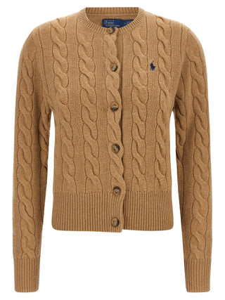 Beige Wool Cardigan