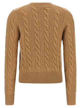 Beige Wool Cardigan
