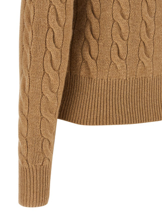 Beige Wool Cardigan