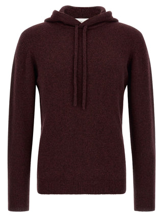 Bordeaux Wool Cardigan