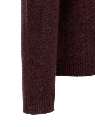 Bordeaux Wool Cardigan
