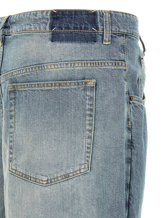 Blue Cotton Jeans Denim