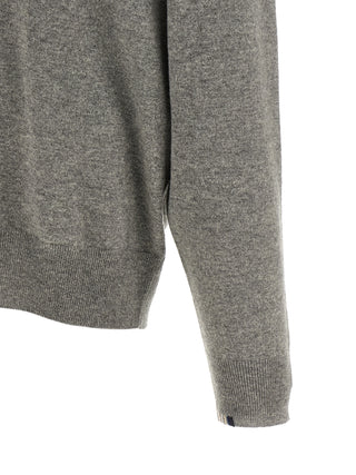 Gray Cashmere Cardigan