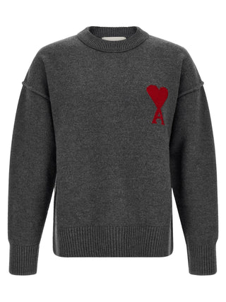 Gray Wool Cardigan
