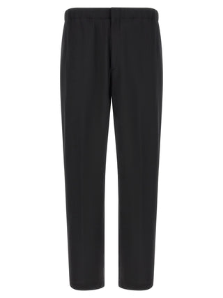 Black Virgin Wool Dress Pants