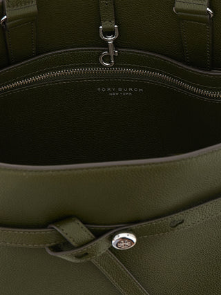 Bicolor Cowhide Handbag