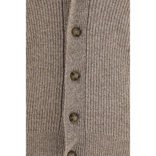 Beige Wool Oves Aries Cardigan