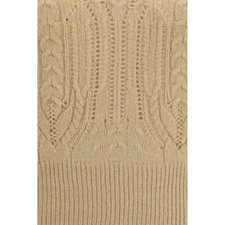 Beige Cashmere Sweater