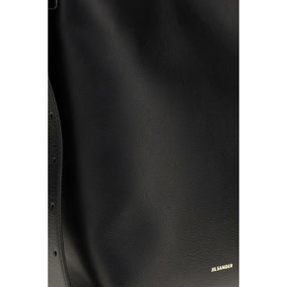 Black Calf Leather Bos Taurus Shoulder Bag