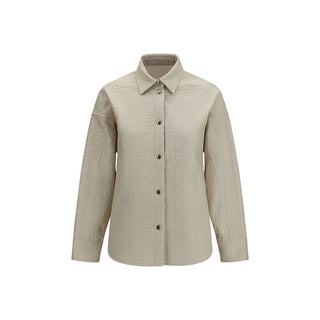 Beige Polyamide Jacket